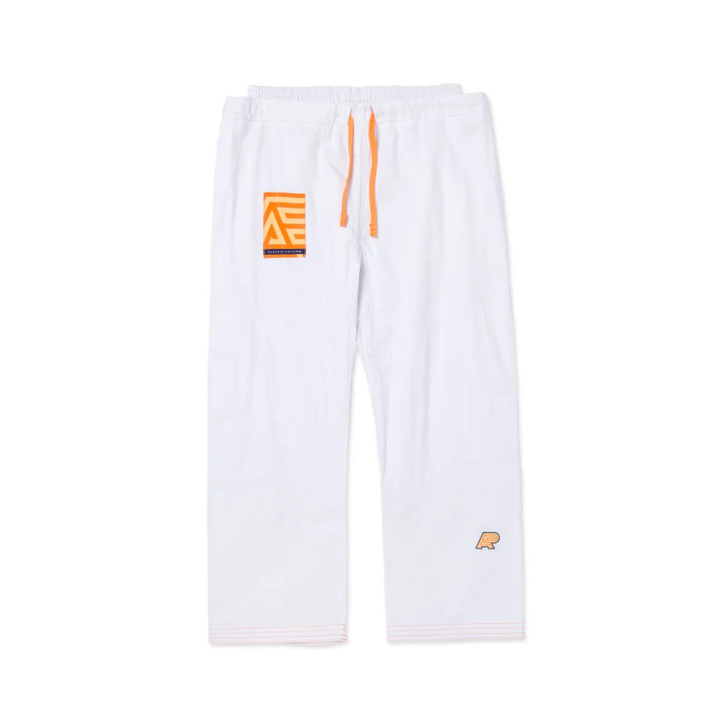 Albino & Preto OBY Herringbone Classic White BJJ Gi