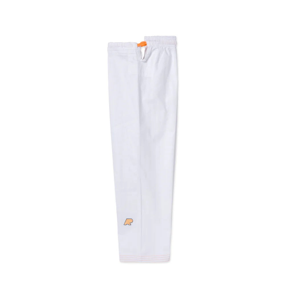 Albino & Preto OBY Herringbone Classic White BJJ Gi