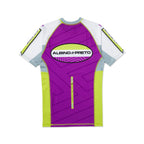 Albino & Preto PGL Comp Short Sleeve BJJ Rash Guard