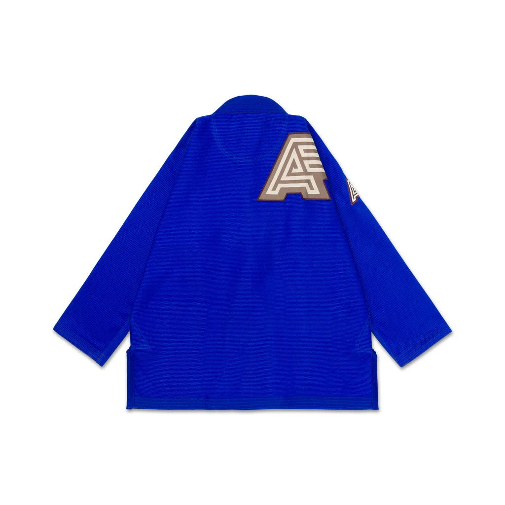 Albino & Preto POC Herringbone Classic Blue BJJ Gi