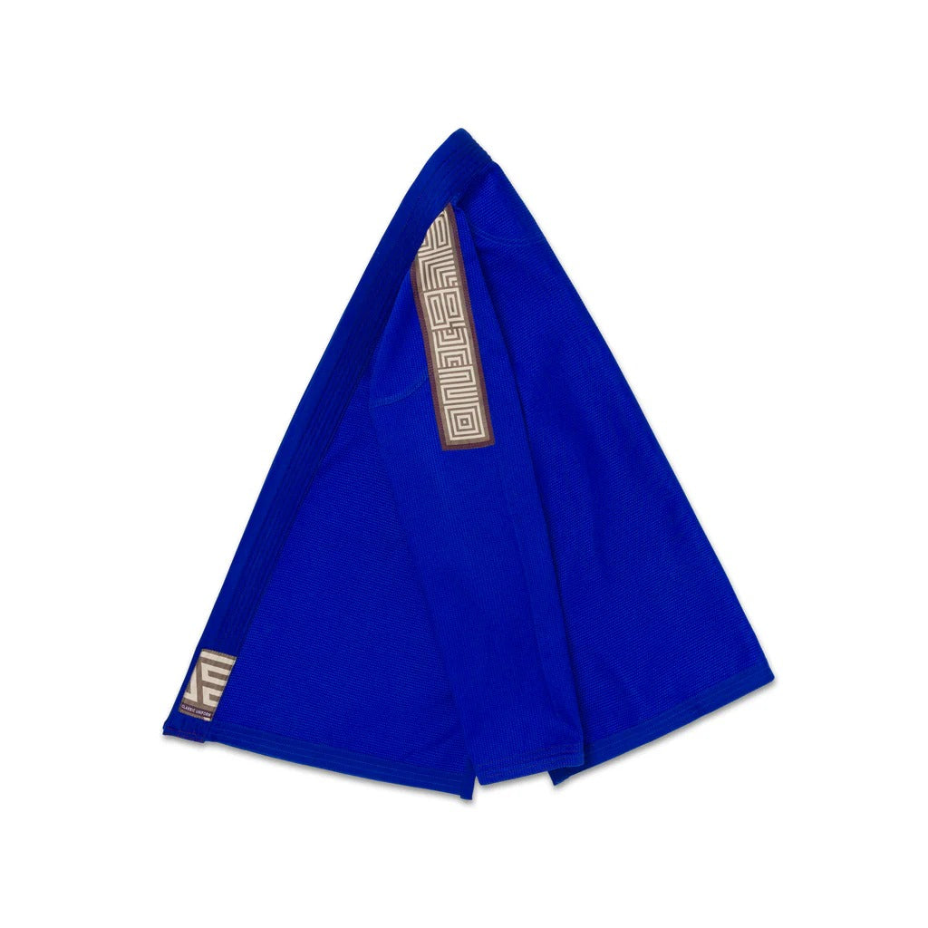 Albino & Preto POC Herringbone Classic Blue BJJ Gi