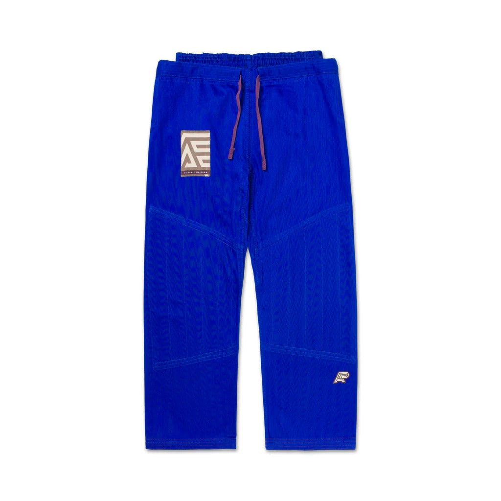 Albino & Preto POC Herringbone Classic Blue BJJ Gi