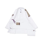 Albino & Preto POC Herringbone Classic White BJJ Gi