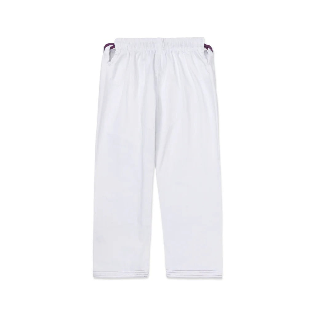 Albino & Preto POC Herringbone Classic White BJJ Gi