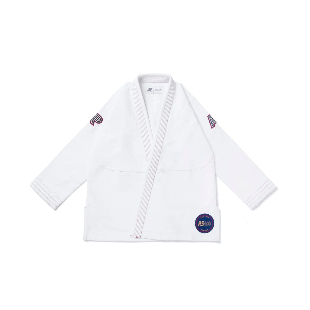 Albino & Preto RS400 Comp KNM White BJJ Gi