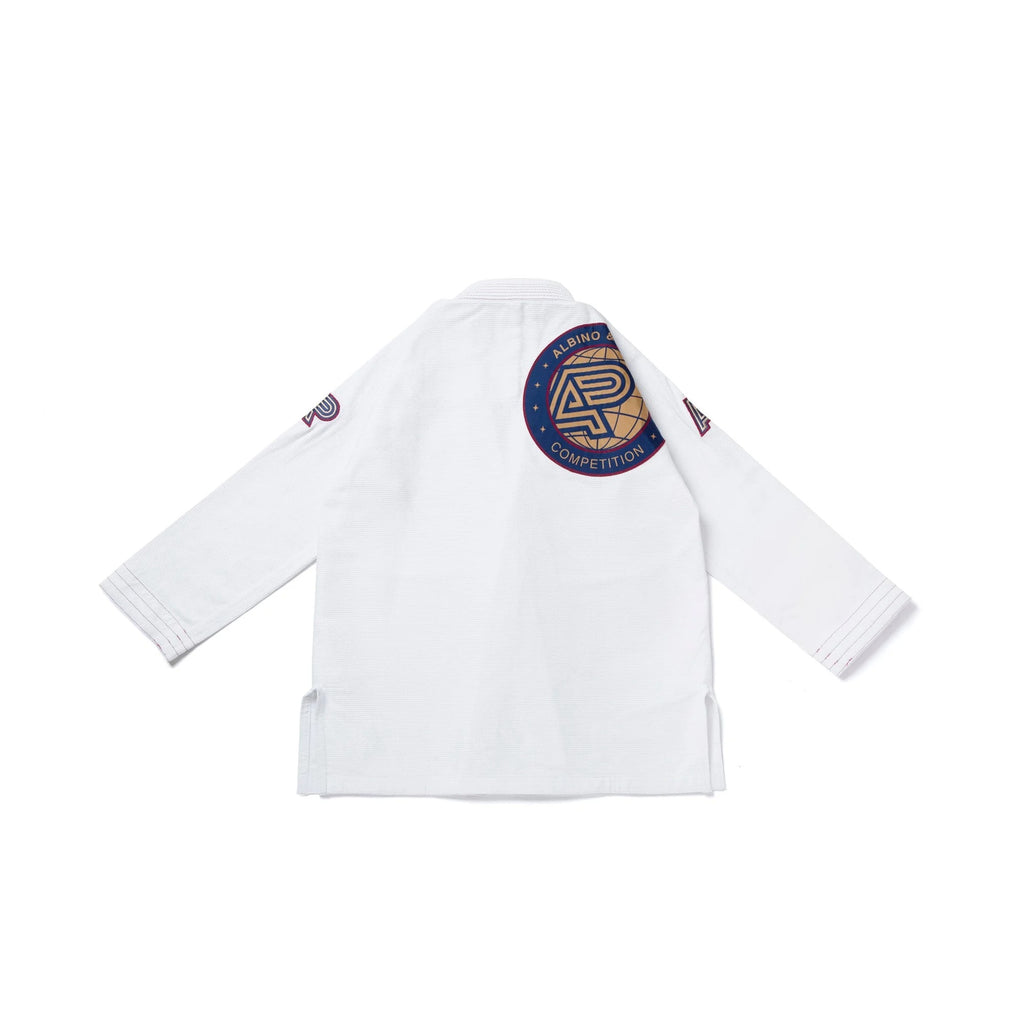Albino & Preto RS400 Comp KNM White BJJ Gi
