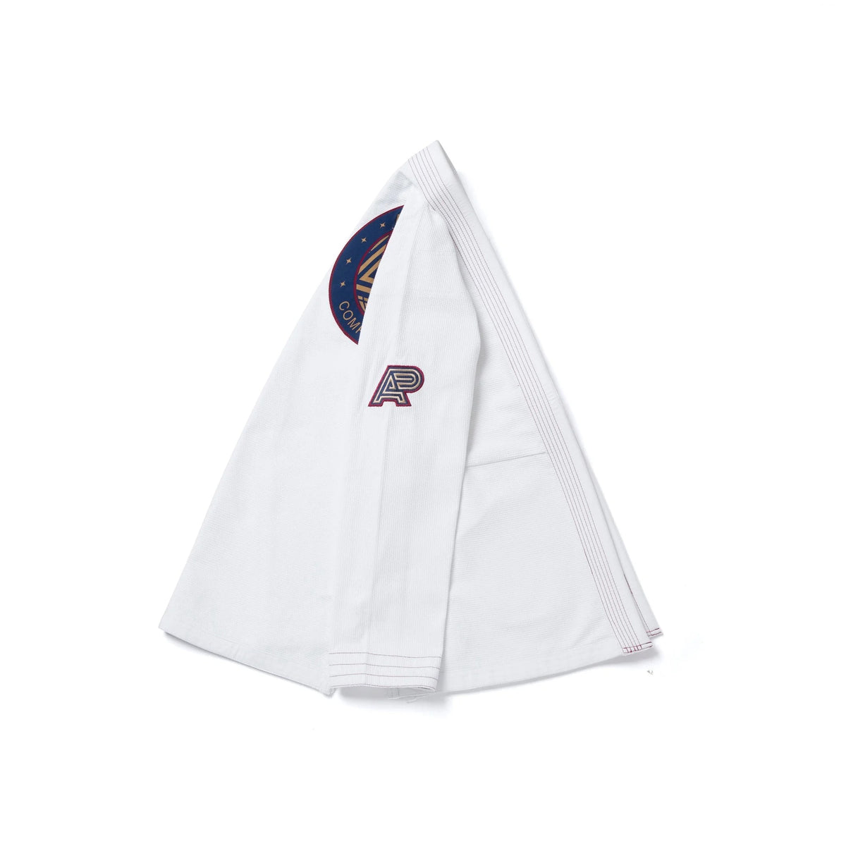 Albino & Preto RS400 Comp KNM White BJJ Gi