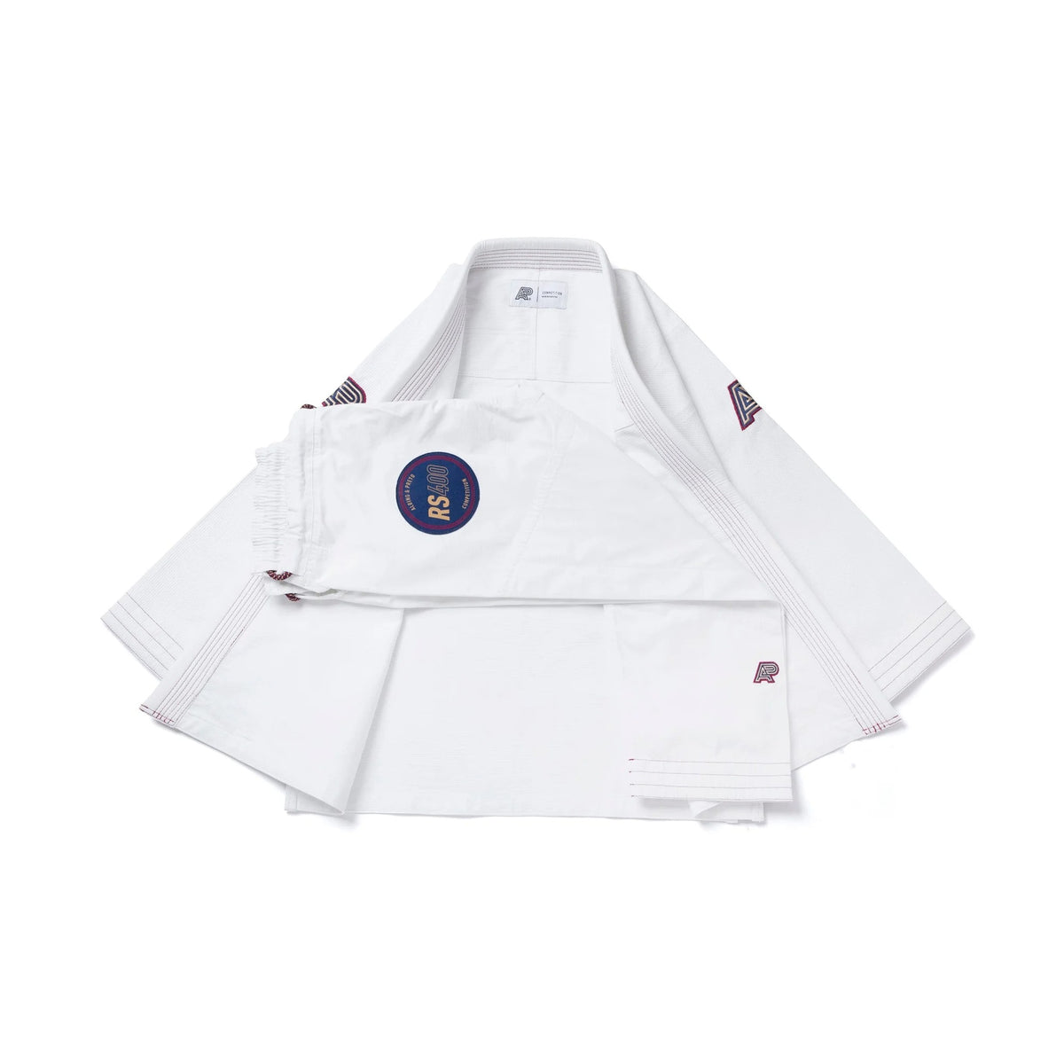 Albino & Preto RS400 Comp KNM White BJJ Gi