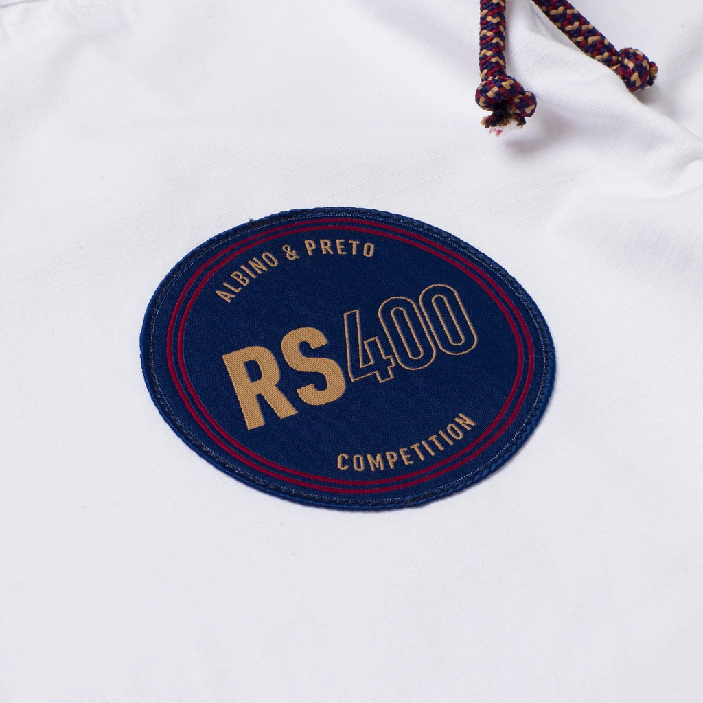 Albino & Preto RS400 Comp KNM White BJJ Gi