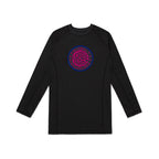Albino & Preto RS Comp HPRB Long Sleeve BJJ Rash Guard
