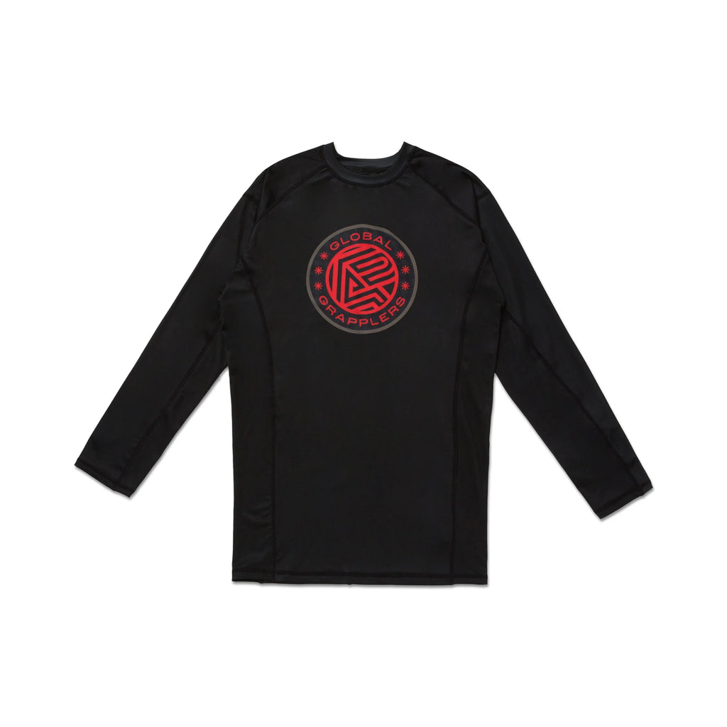 Albino & Preto RS Comp OO LS Rash Guard