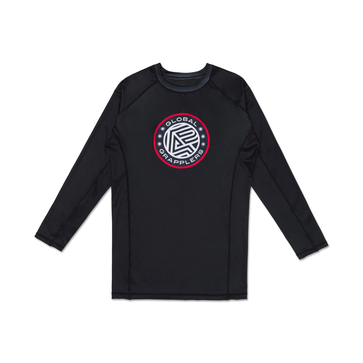 Albino & Preto RS Comp RW LS BJJ Rash Guard