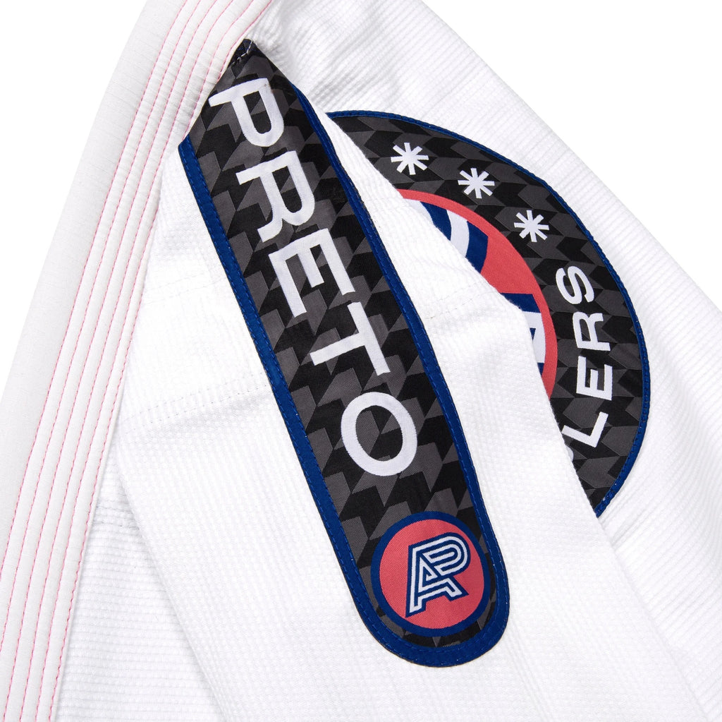 Albino & Preto RS Comp SNW Competition BJJ Gi
