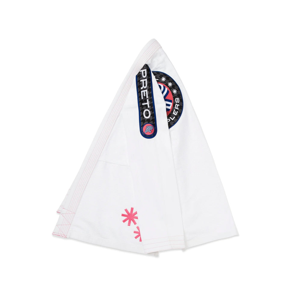 Albino & Preto RS Comp SNW Competition BJJ Gi