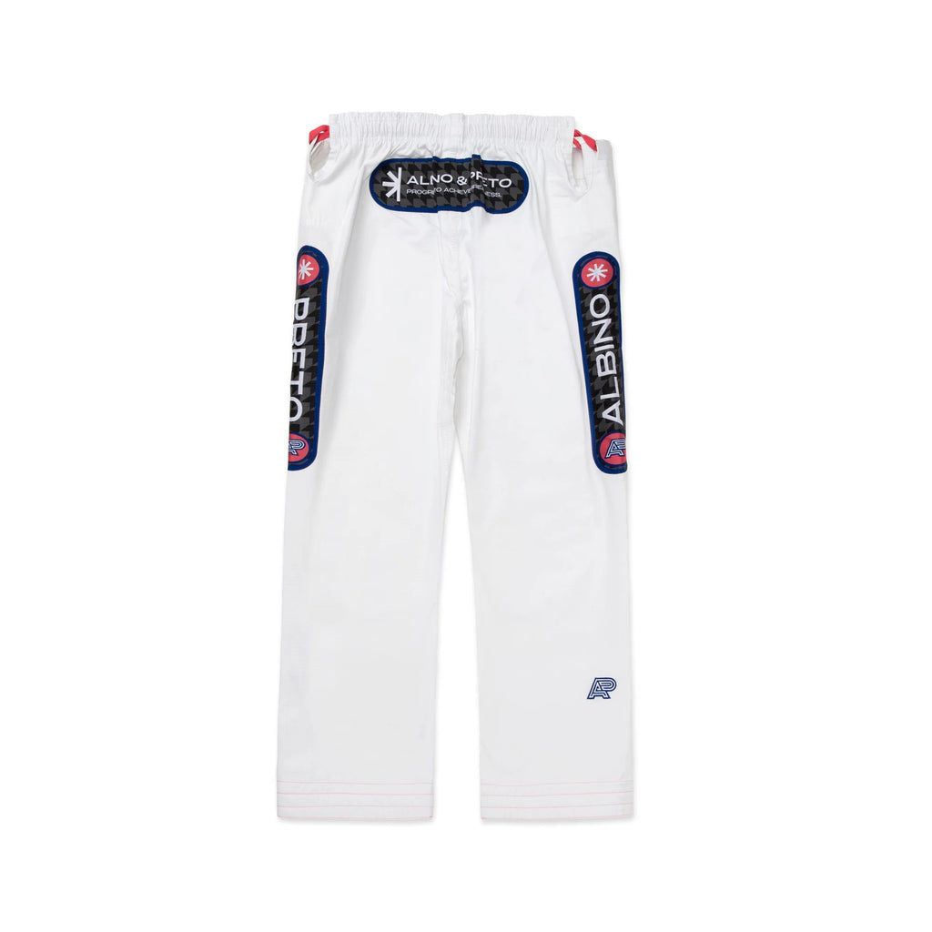 Albino & Preto RS Comp SNW Competition BJJ Gi