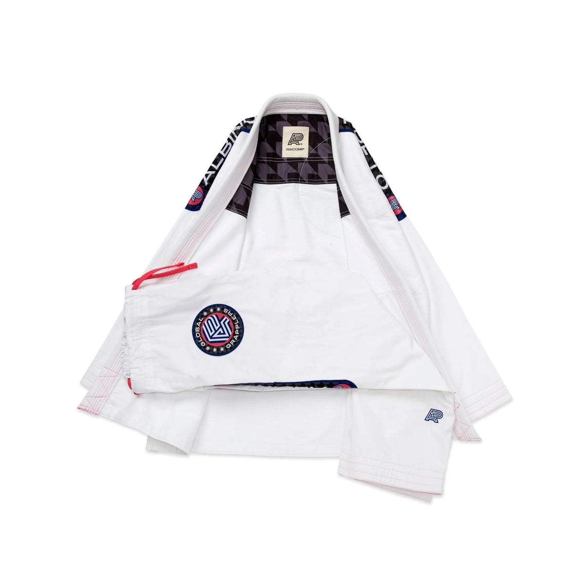 Albino & Preto RS Comp SNW Competition BJJ Gi