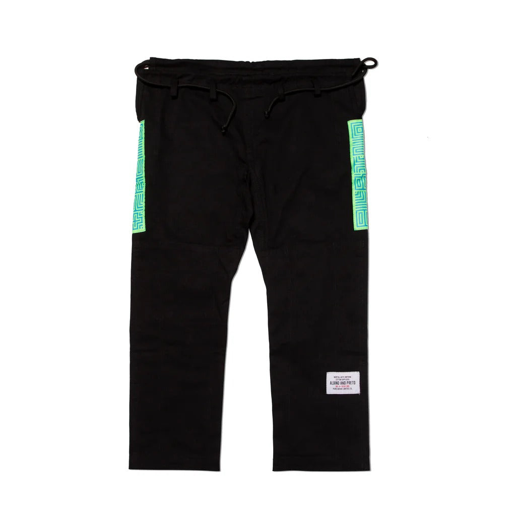 Albino & Preto Series 8 Brazil Black BJJ Gi