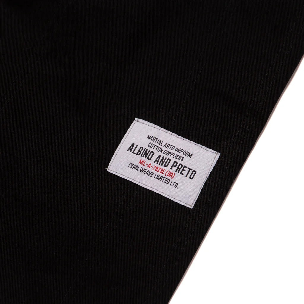 Albino & Preto Series 8 Brazil Black BJJ Gi
