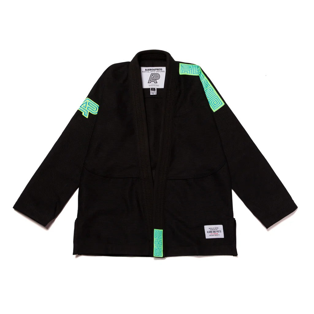 Albino & Preto Series 8 Brazil Black BJJ Gi