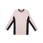 Albino & Preto Stucco Herringbone Classic Long Sleeve BJJ Rash Guard