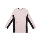Albino & Preto Stucco Herringbone Classic Long Sleeve BJJ Rash Guard