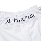 Albino & Preto TSWT White Jiu Jitsu Gi