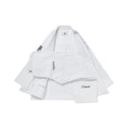 Albino & Preto TSWT White Jiu Jitsu Gi