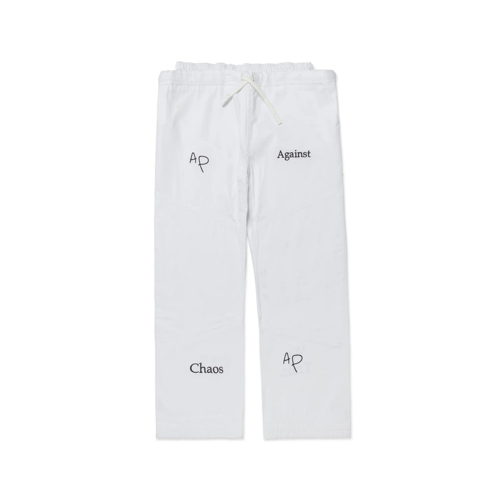 Albino & Preto TSWT White Jiu Jitsu Gi