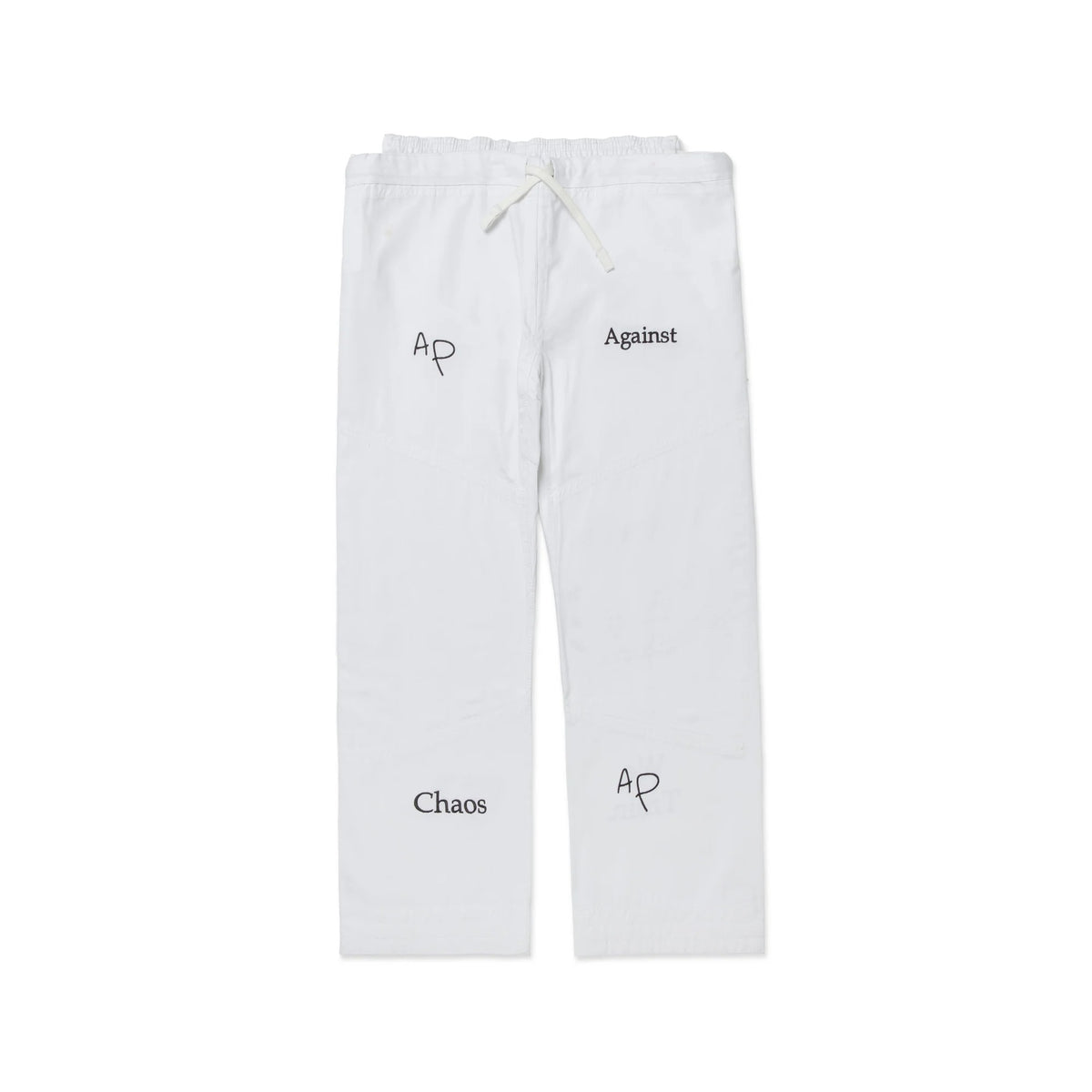Albino & Preto TSWT White Jiu Jitsu Gi