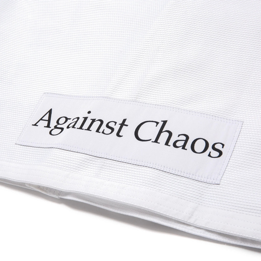 Albino & Preto TSWT White Jiu Jitsu Gi