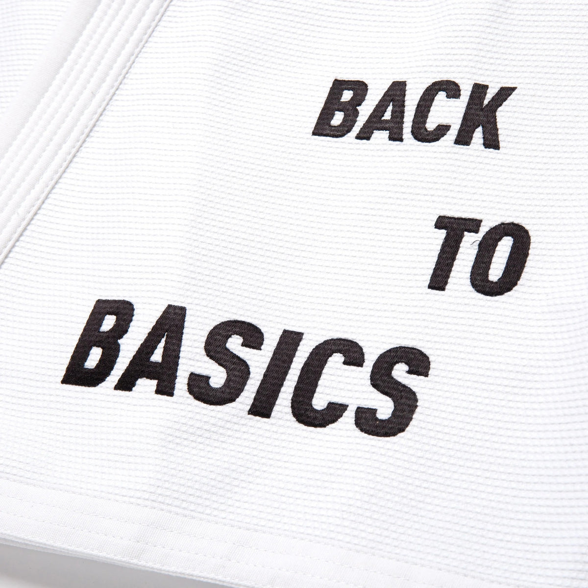 Albino & Preto TSWT White Jiu Jitsu Gi
