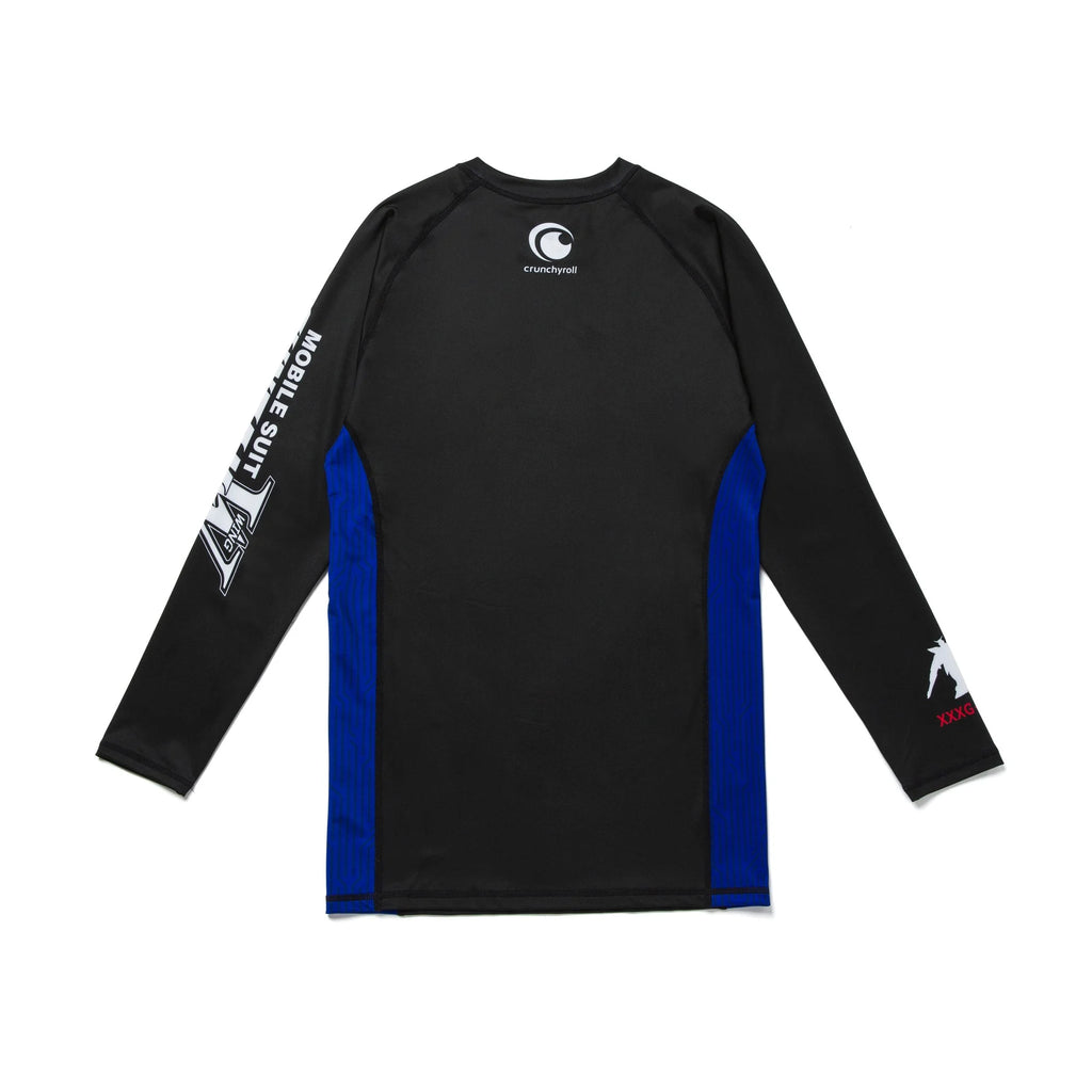 Albino & Preto Wing Gundam BJJ Rash Guard