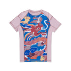 Albino & Preto Year of the Dragon BJJ Rash Guard