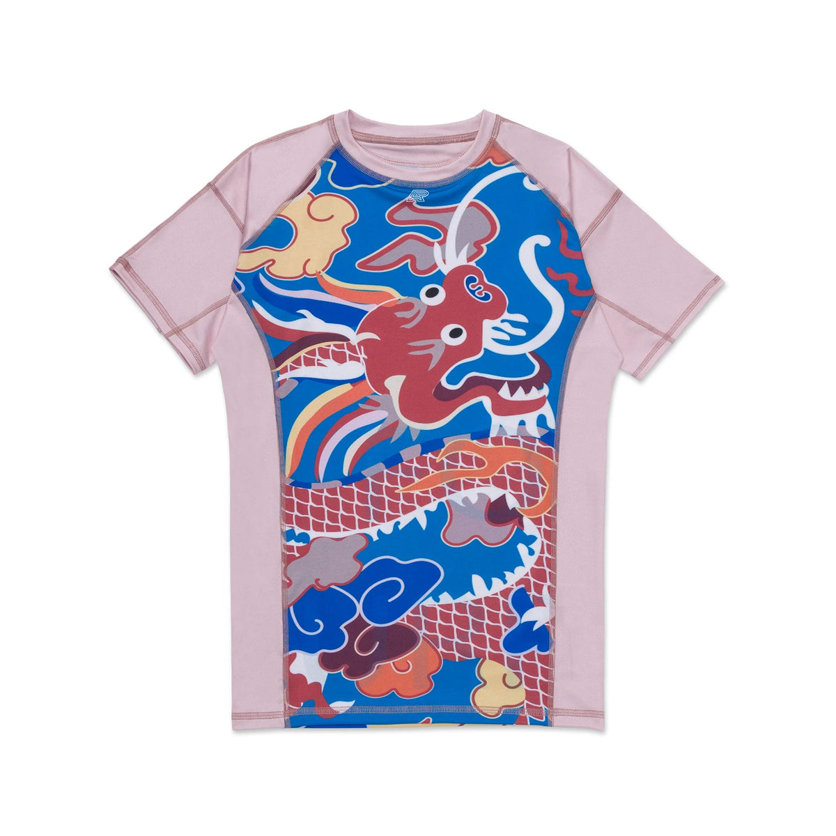 Albino & Preto Year of the Dragon BJJ Rash Guard