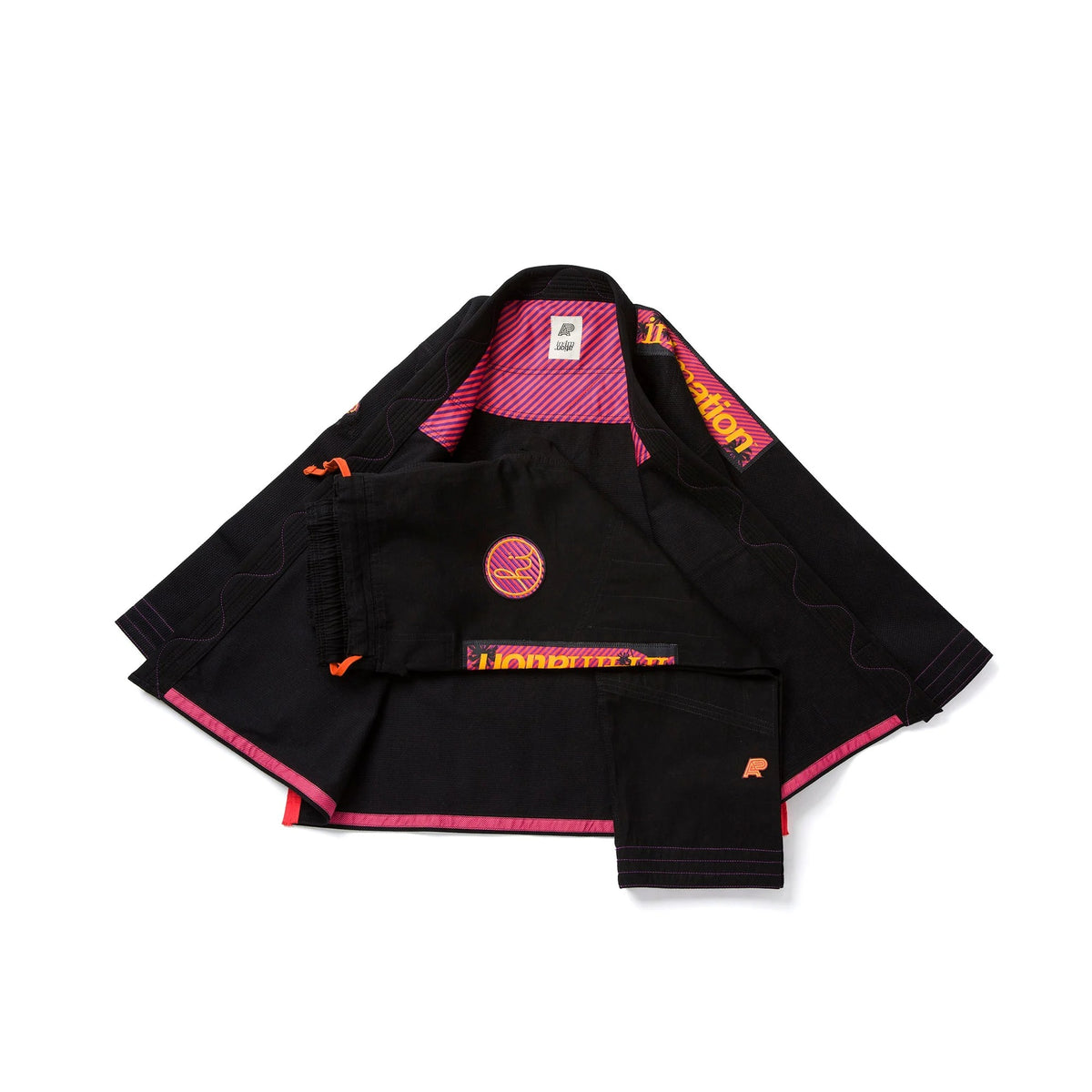 Albino & Preto x In4mation 2 Black BJJ Gi