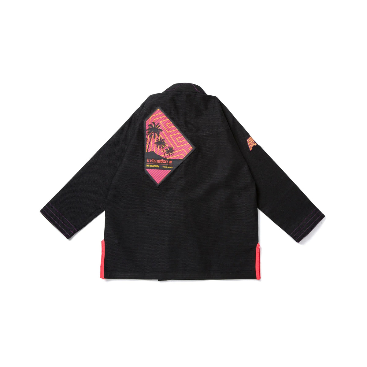 Albino & Preto x In4mation 2 Black BJJ Gi