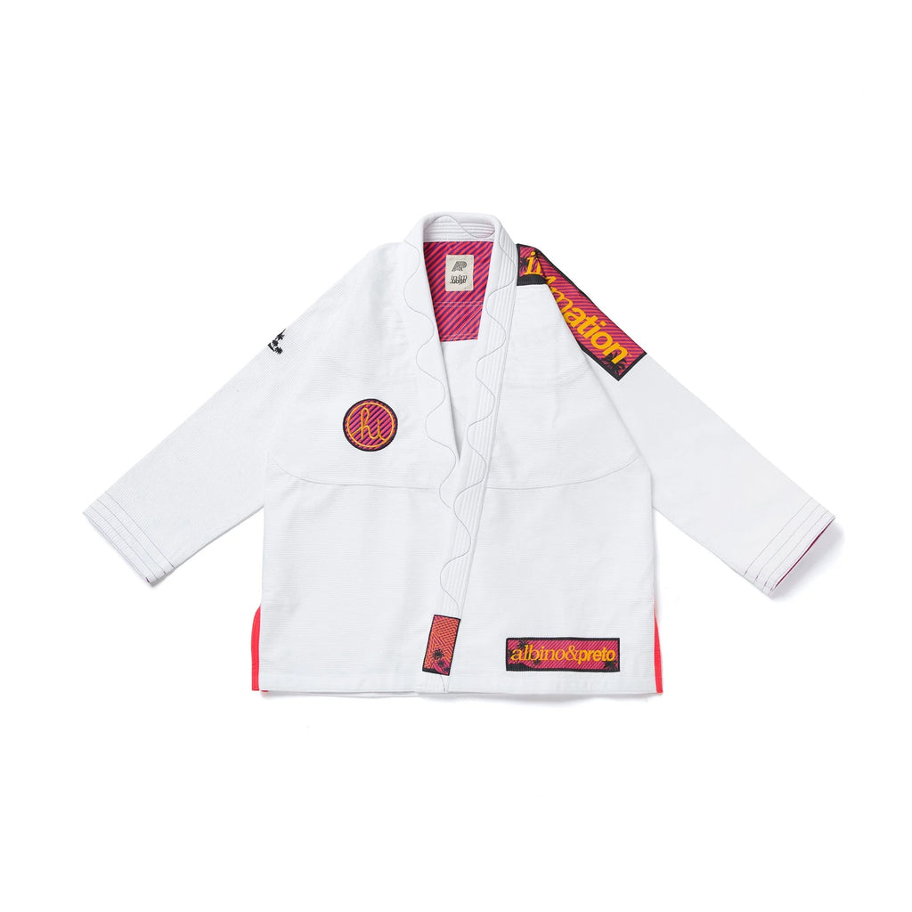 Albino & Preto x In4mation 2 White BJJ Gi