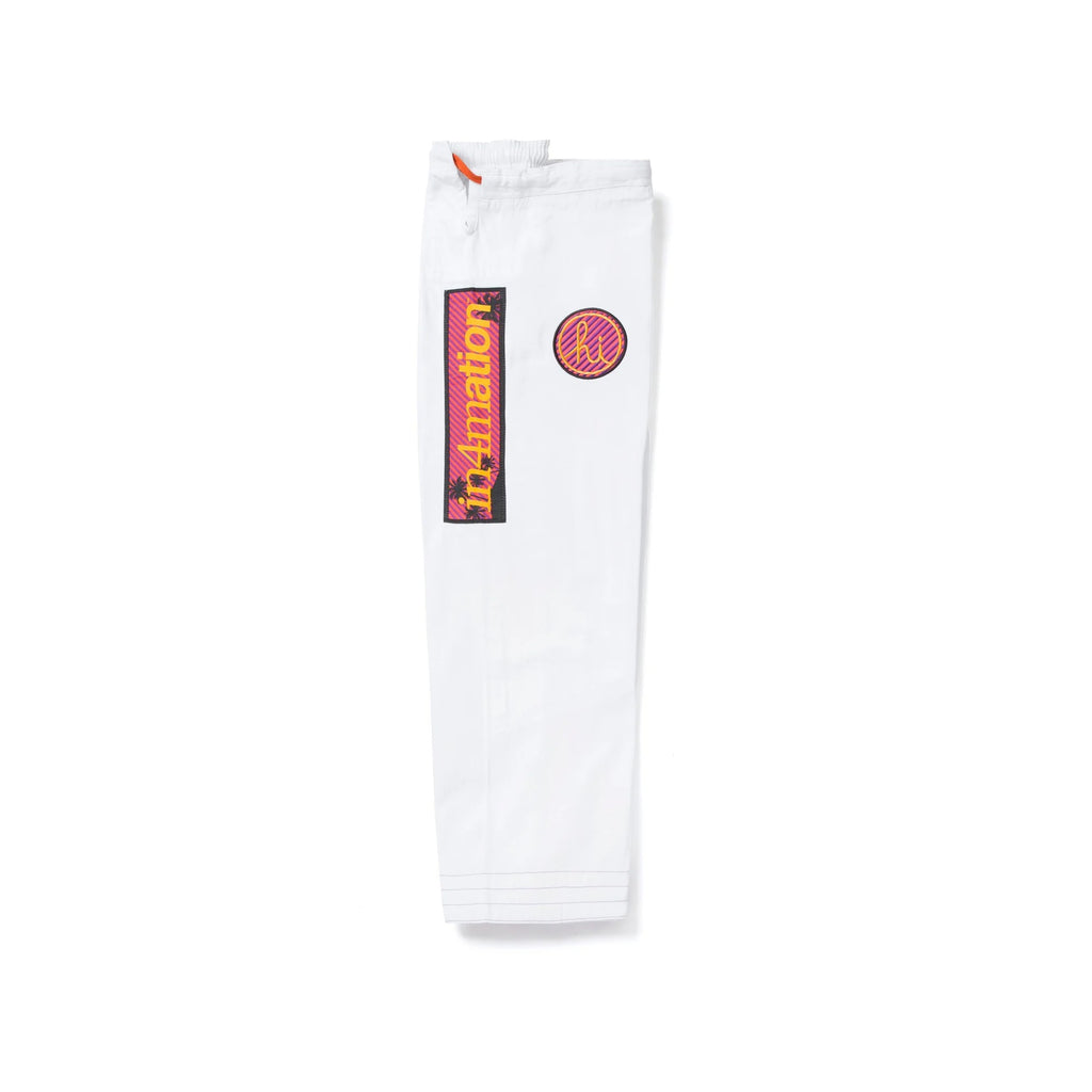 Albino & Preto x In4mation 2 White BJJ Gi