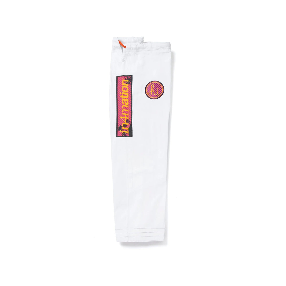 Albino & Preto x In4mation 2 White BJJ Gi