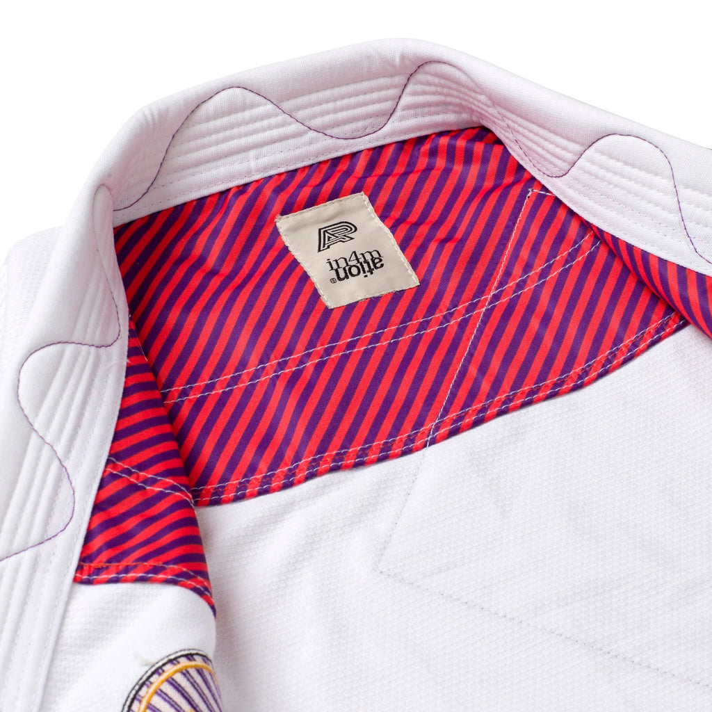 Albino & Preto x In4mation 2 White BJJ Gi
