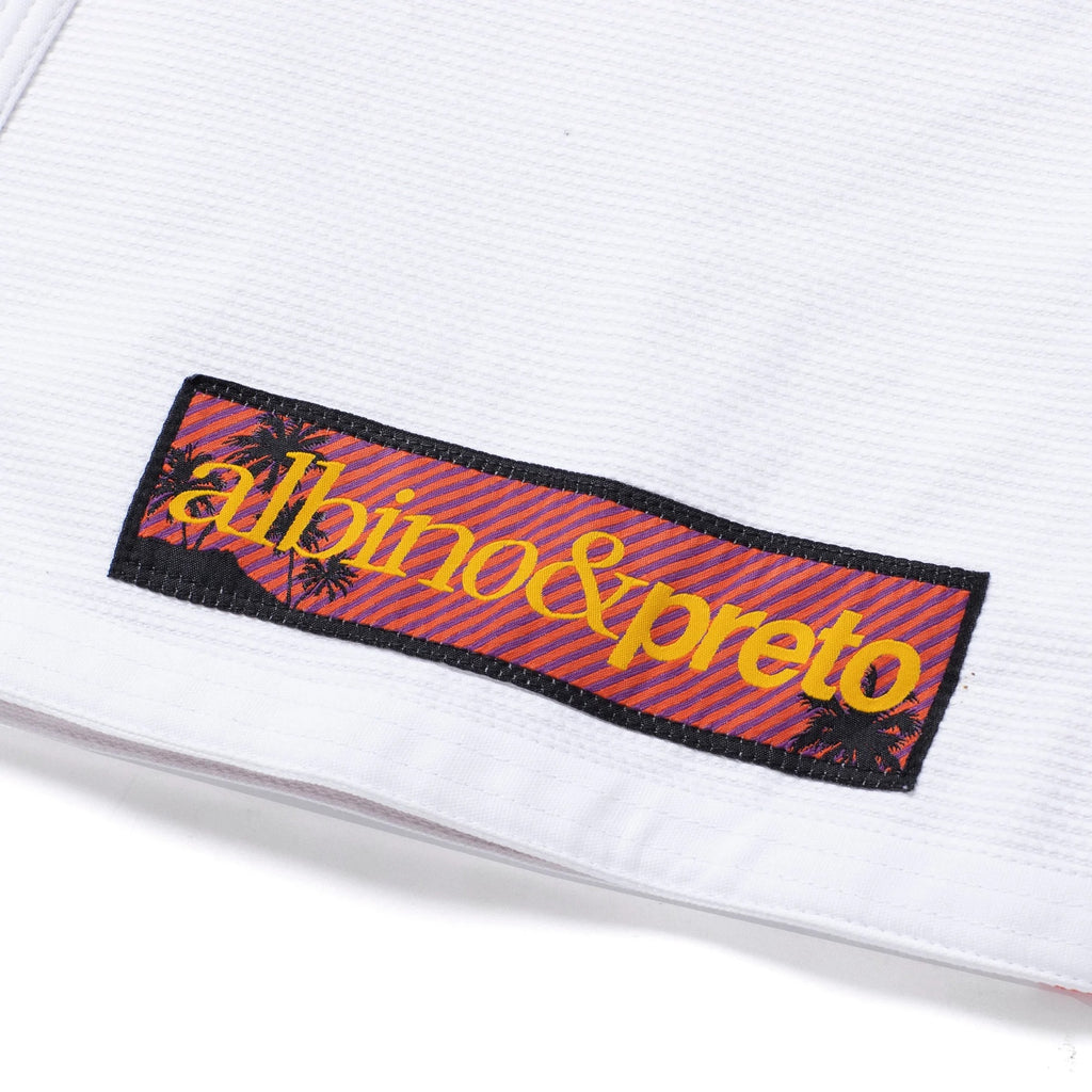 Albino & Preto x In4mation 2 White BJJ Gi