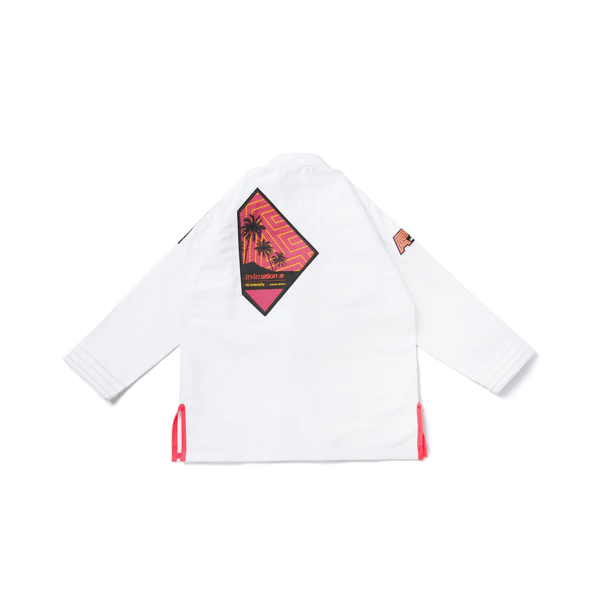 Albino & Preto x In4mation 2 White BJJ Gi
