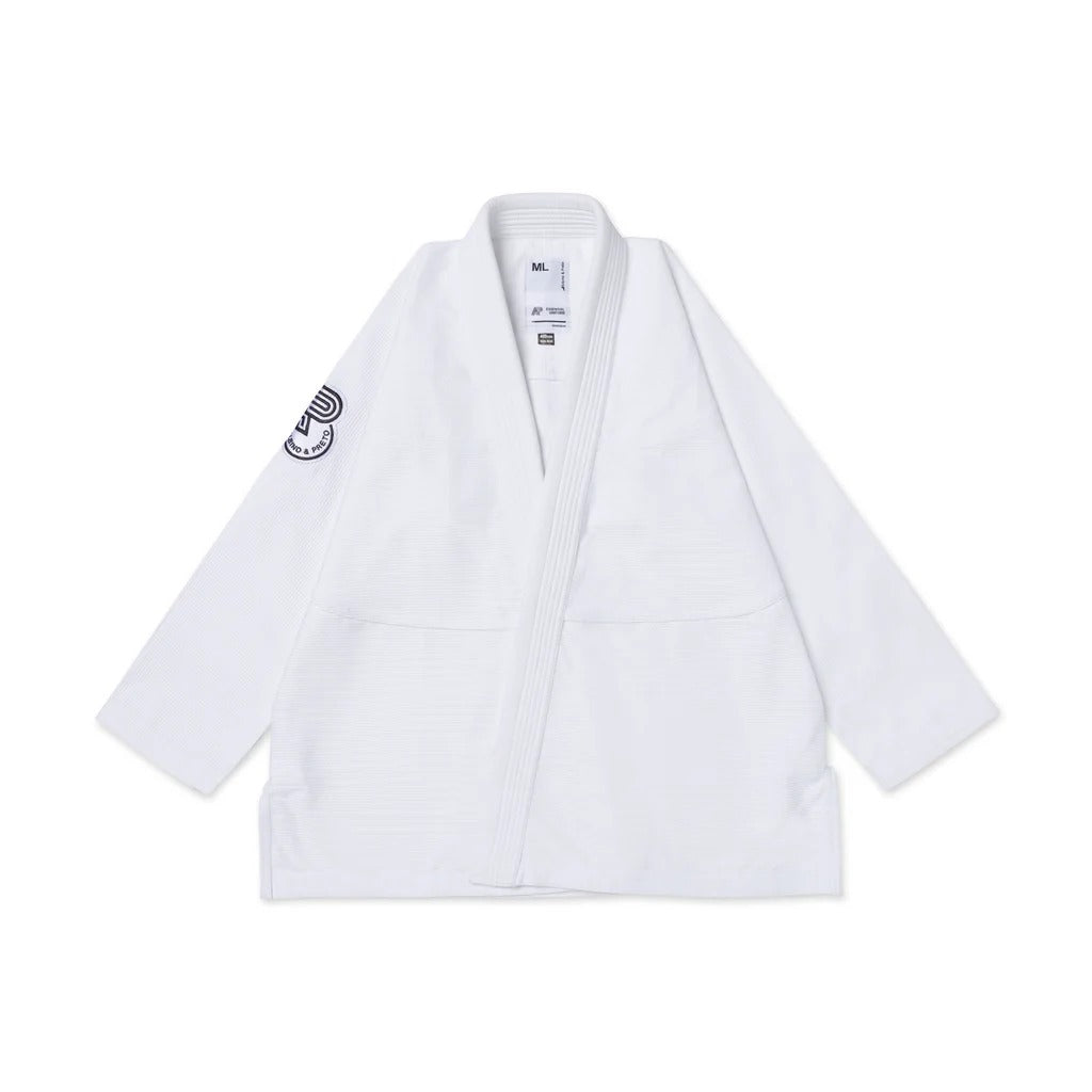 Albino and Preto BW Essential White BJJ Gi