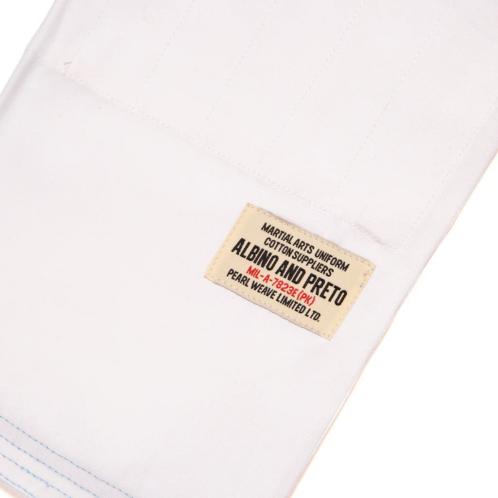 Albino & Preto Batch #7 Grey Skies BJJ Gi