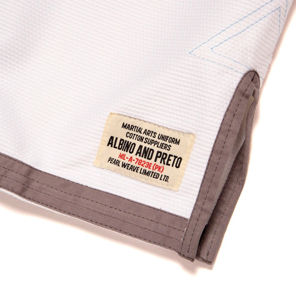 Albino & Preto Batch #7 Grey Skies BJJ Gi