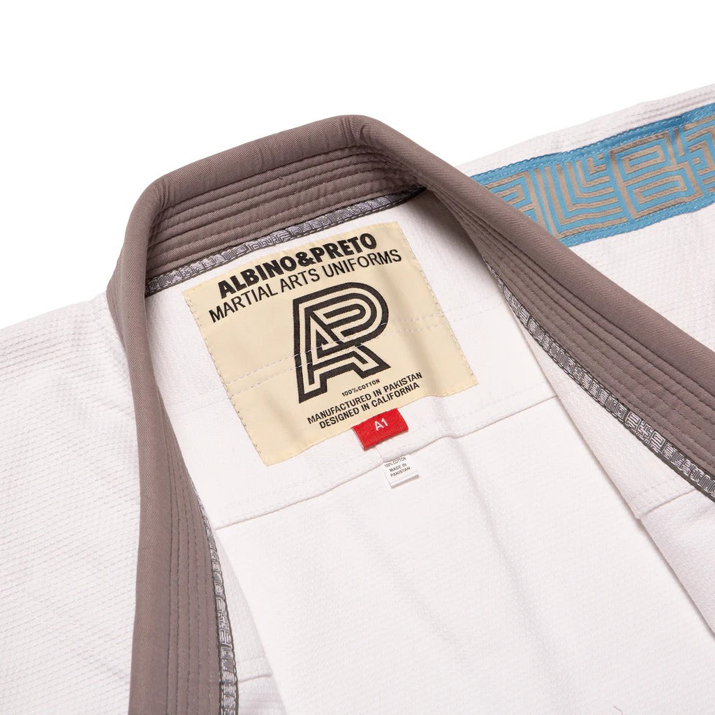 Albino & Preto Batch #7 Grey Skies BJJ Gi
