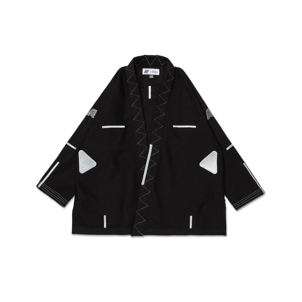 Albino and Preto Ground Control Black BJJ Gi