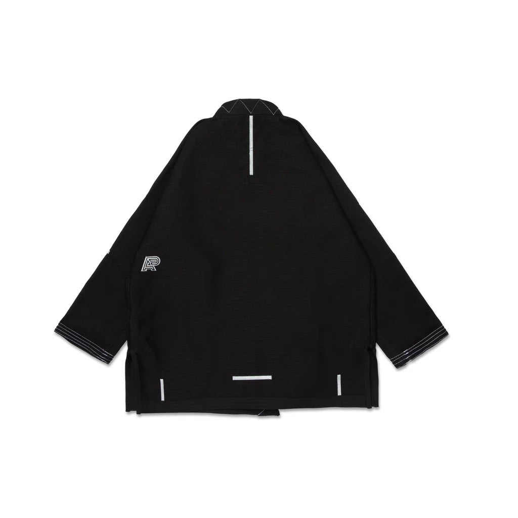 Albino and Preto Ground Control Black BJJ Gi