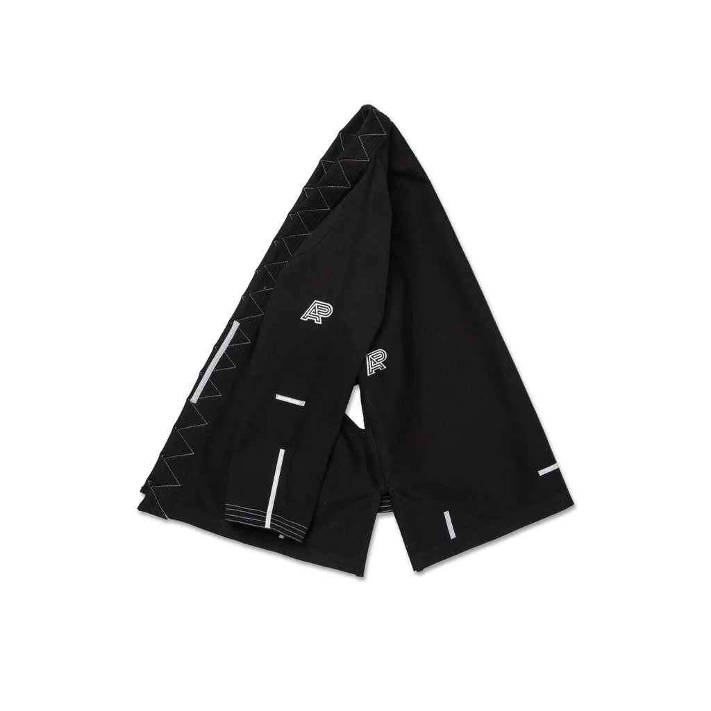 Albino and Preto Ground Control Black BJJ Gi