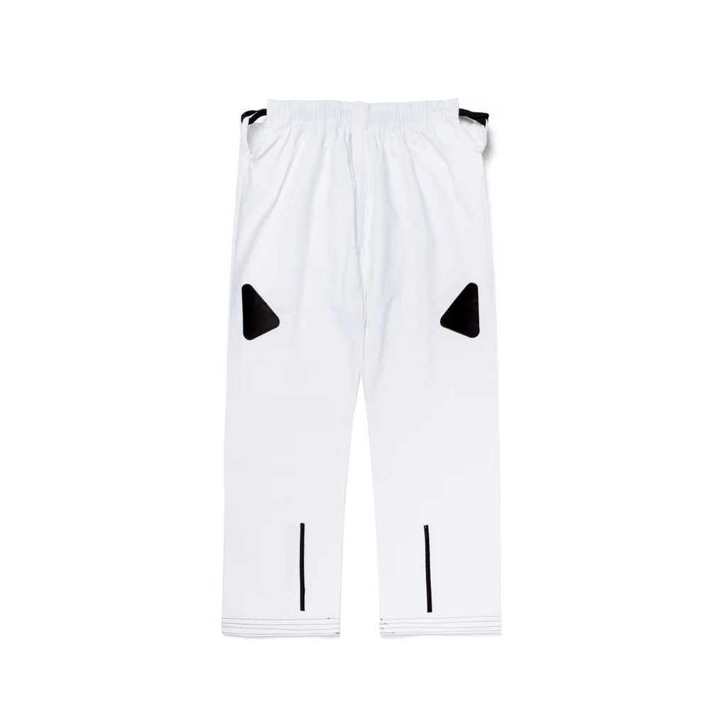 Albino and Preto Ground Control White BJJ Gi